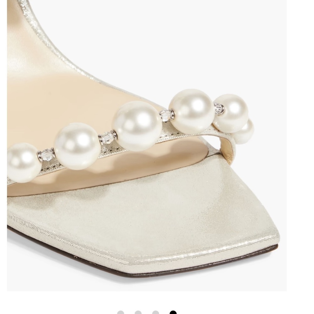 Jimmy Choo Amara Pearl Heels - Picture 5 of 17